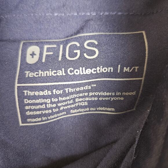 Figs Men's Cargo Pants - Navy Blue - Picture 8 of 12